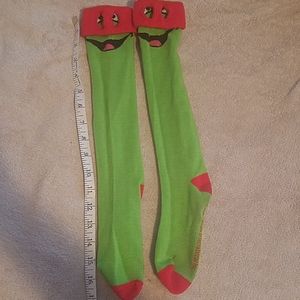 Teenage Mutant Ninja Turtles knee high socks